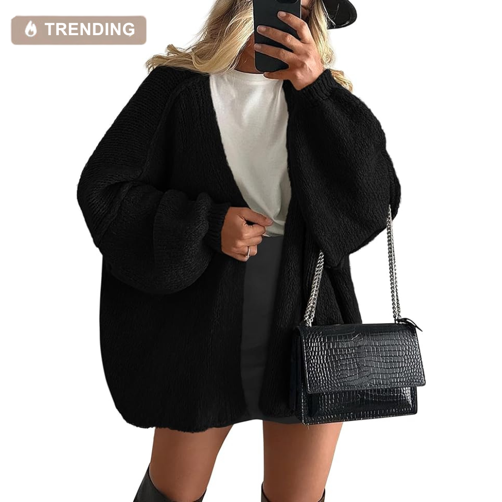Oversized Cardigan Sweater